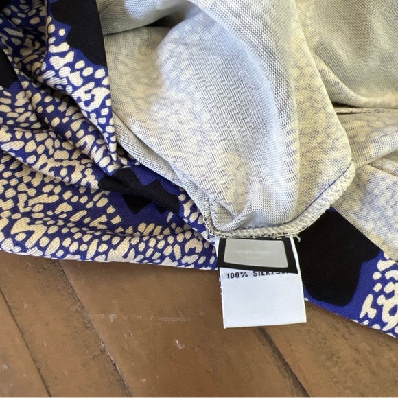 Diane Von Furstenberg Ruri Cheetah Island Silk Shift Dress Size 6 NWT Mini - Picture 6 of 10